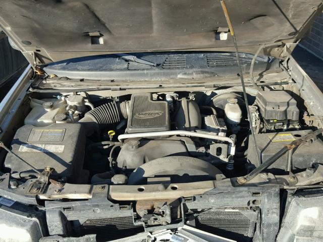 1GNET16S546218120 - 2004 CHEVROLET TRAILBLAZE SILVER photo 7