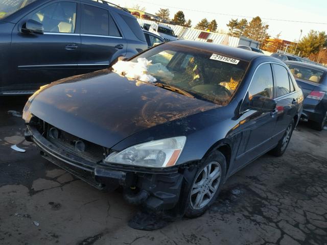 JHMCM56387C019757 - 2007 HONDA ACCORD SE BLACK photo 2