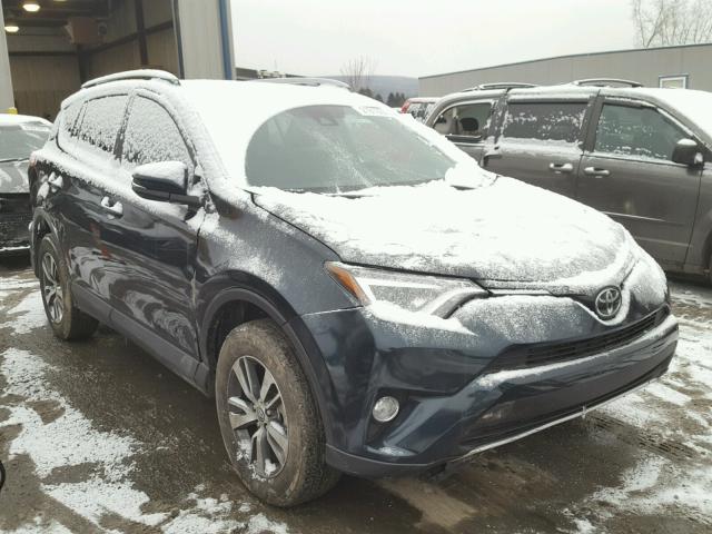 2T3RFREV7JW703459 - 2018 TOYOTA RAV4 ADVEN TURQUOISE photo 1