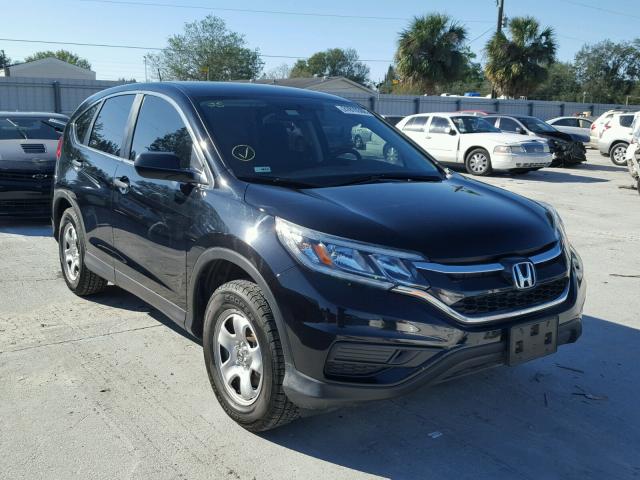 2HKRM3H30GH503570 - 2016 HONDA CR-V LX BLACK photo 1