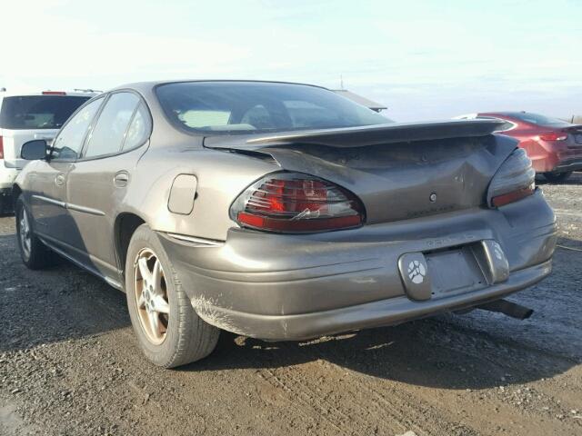 1G2WK52J93F166255 - 2003 PONTIAC GRAND PRIX BROWN photo 3