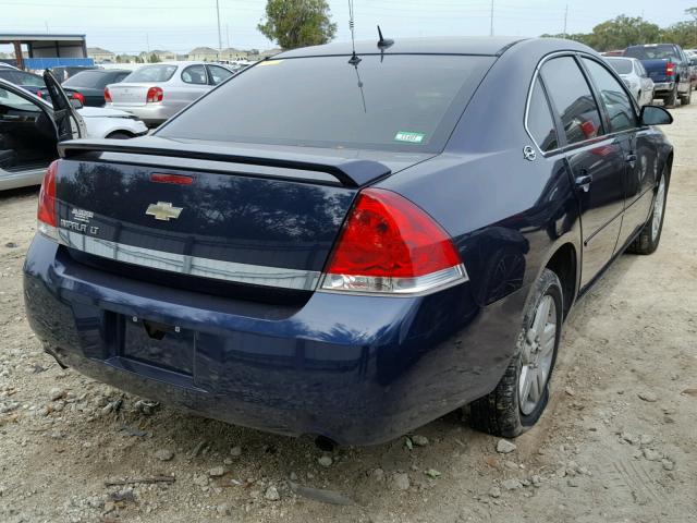 2G1WC58R579299589 - 2007 CHEVROLET IMPALA LT BLUE photo 4