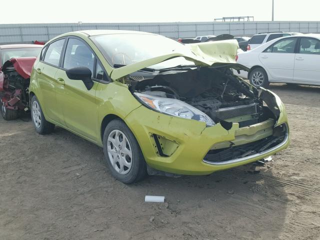 3FADP4EJ1CM120886 - 2012 FORD FIESTA SE GREEN photo 1