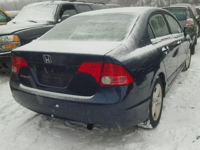 1HGFA15876L061401 - 2006 HONDA CIVIC EX 蓝色 照片 4