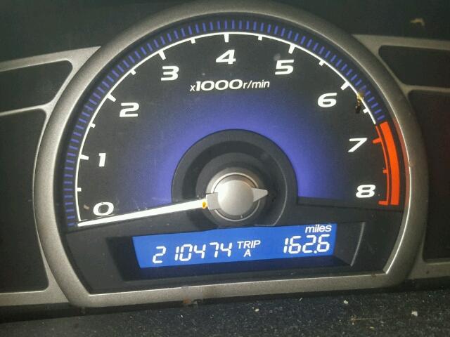 1HGFA15876L061401 - 2006 HONDA CIVIC EX 蓝色 照片 8