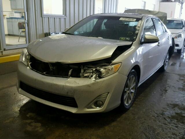 4T4BF1FK7ER403111 - 2014 TOYOTA CAMRY L SILVER photo 2