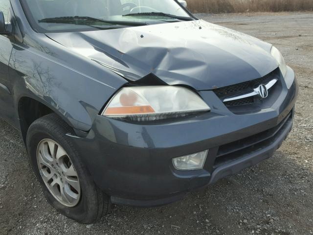 2HNYD18843H551095 - 2003 ACURA MDX TOURIN GREEN photo 9