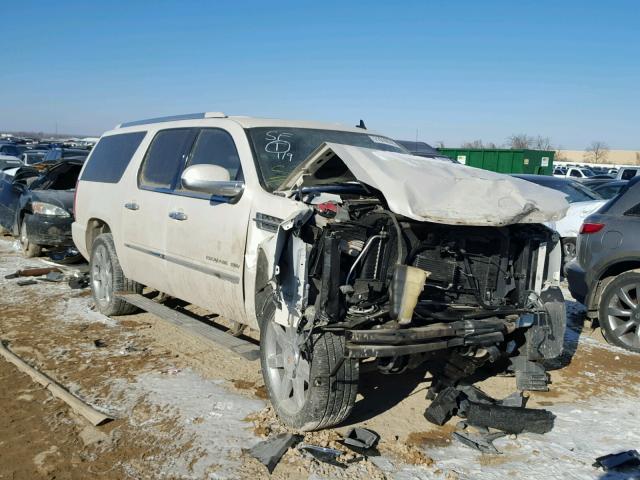 1GYUKJEF8AR180480 - 2010 CADILLAC ESCALADE E WHITE photo 1