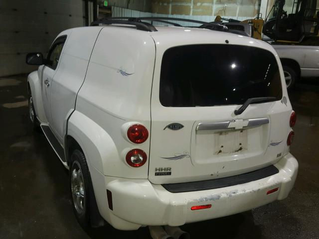 3GCDA15D67S629913 - 2007 CHEVROLET HHR PANEL WHITE photo 3