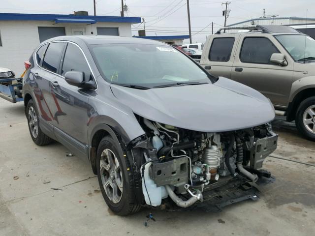 7FARW1H54HE019907 - 2017 HONDA CR-V EX GRAY photo 1