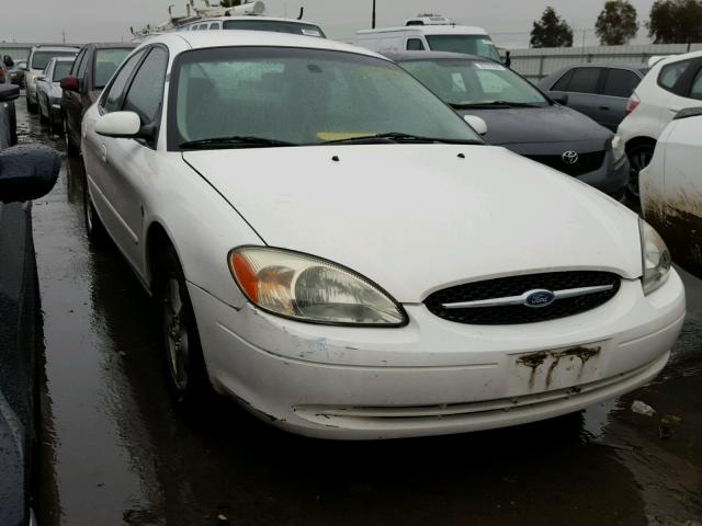 1FAFP55242G257207 - 2002 FORD TAURUS SES WHITE photo 1