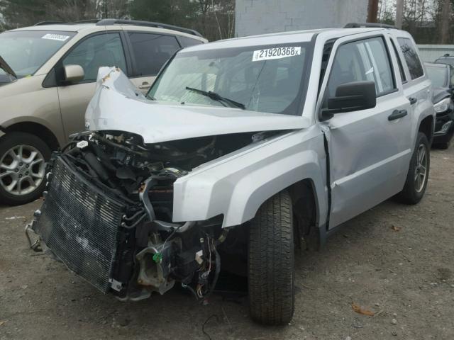 1J4FF28B99D138453 - 2009 JEEP PATRIOT SP SILVER photo 2