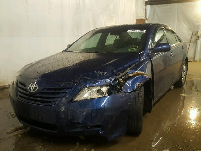 4T1BE46K57U191312 - 2007 TOYOTA CAMRY NEW BLUE photo 2