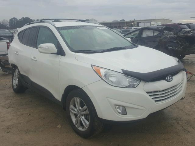 KM8JU3AC3DU727596 - 2013 HYUNDAI TUCSON GLS WHITE photo 1