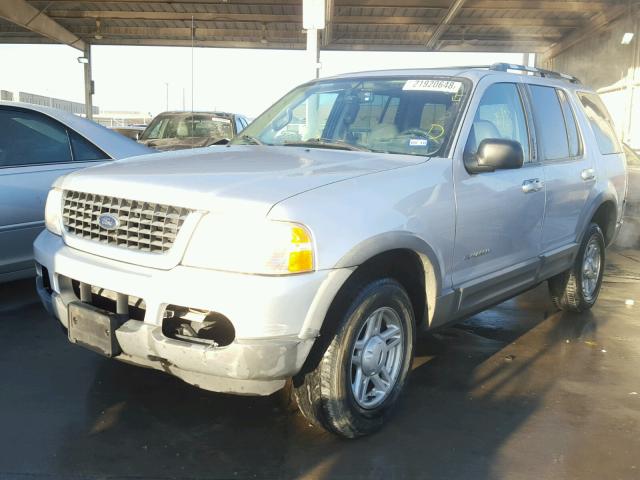 1FMZU63E92UA10152 - 2002 FORD EXPLORER X SILVER photo 2