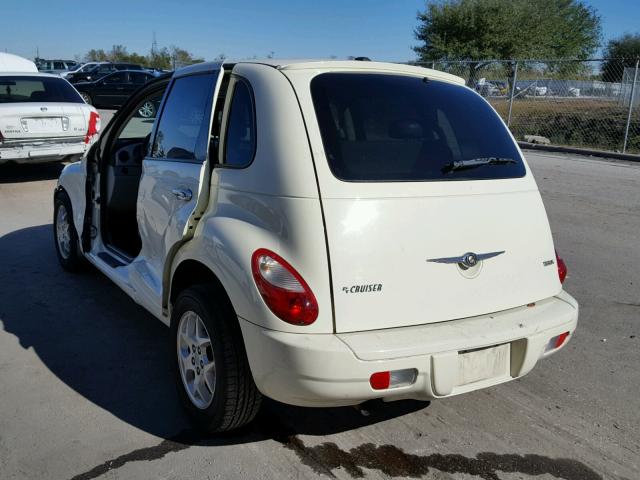 3A8FY58BX8T203202 - 2008 CHRYSLER PT CRUISER WHITE photo 3