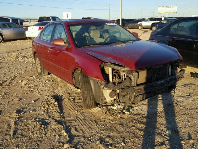 KNAGE124265056052 - 2006 KIA OPTIMA LX RED photo 1