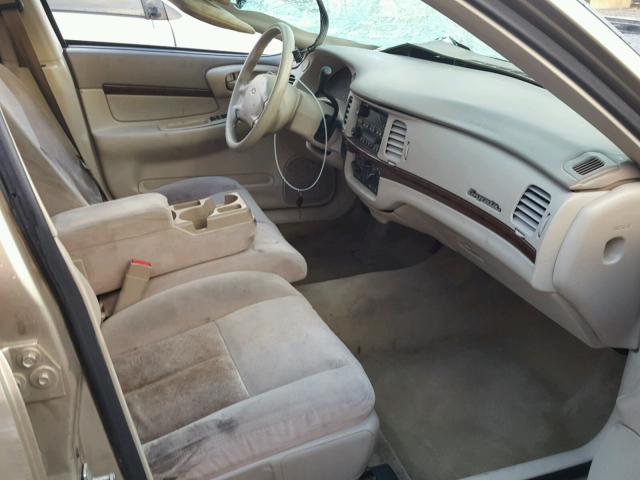 2G1WF52E659380854 - 2005 CHEVROLET IMPALA 金色 照片 5