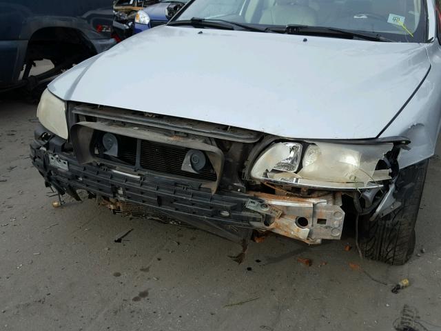 YV1RS592272615662 - 2007 VOLVO S60 2.5T SILVER photo 9