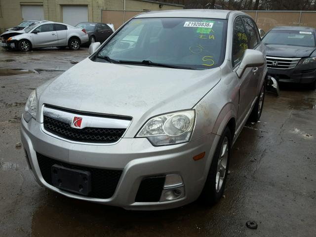 3GSCL13718S573033 - 2008 SATURN VUE REDLIN SILVER photo 2