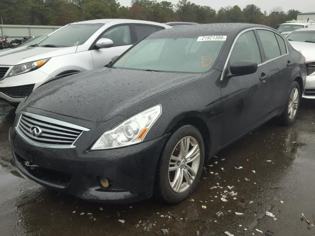 JN1CV6AR7BM352182 - 2011 INFINITI G37 BLACK photo 2