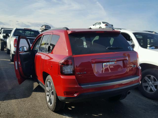 1C4NJDBB0GD753300 - 2016 JEEP COMPASS SP RED photo 3