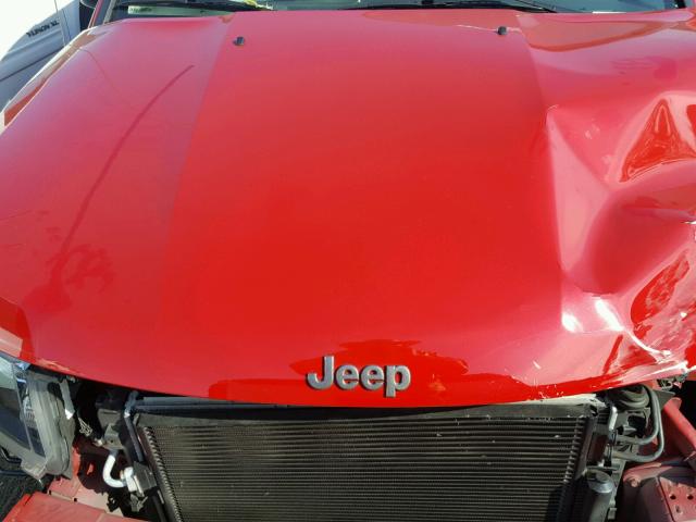 1C4NJDBB0GD753300 - 2016 JEEP COMPASS SP RED photo 7