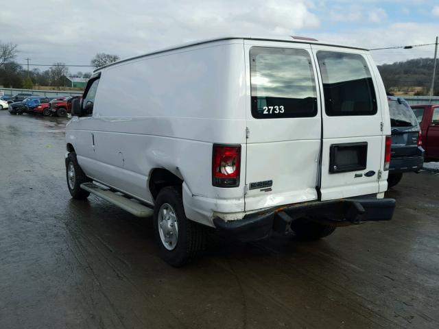 1FTNE2EW8EDA43808 - 2014 FORD ECONOLINE WHITE photo 3