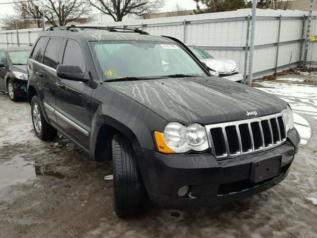 1J8HR58278C191088 - 2008 JEEP GRAND CHER BLACK photo 1