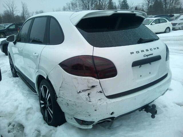 WP1AA2A20ELA02459 - 2014 PORSCHE CAYENNE WHITE photo 3