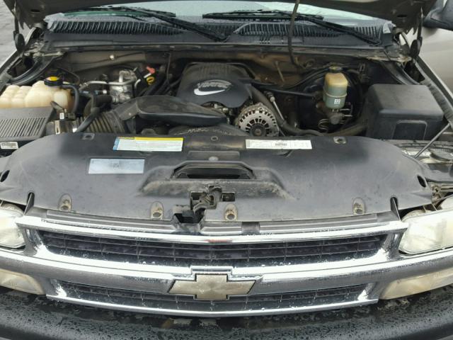 1GNEC13T51J165697 - 2001 CHEVROLET TAHOE C150 BROWN photo 7