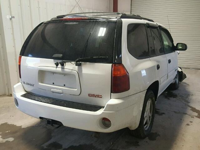 1GKDT13S652134491 - 2005 GMC ENVOY WHITE photo 4