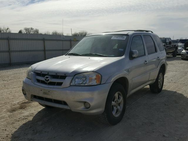 4F2YZ02Z15KM44486 - 2005 MAZDA TRIBUTE I SILVER photo 2