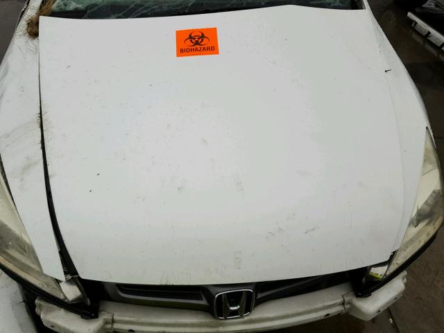 1HGCM66523A028194 - 2003 HONDA ACCORD EX WHITE photo 7