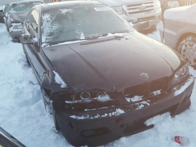 WBABN33461JW50731 - 2001 BMW 325 CI Қара фото 1