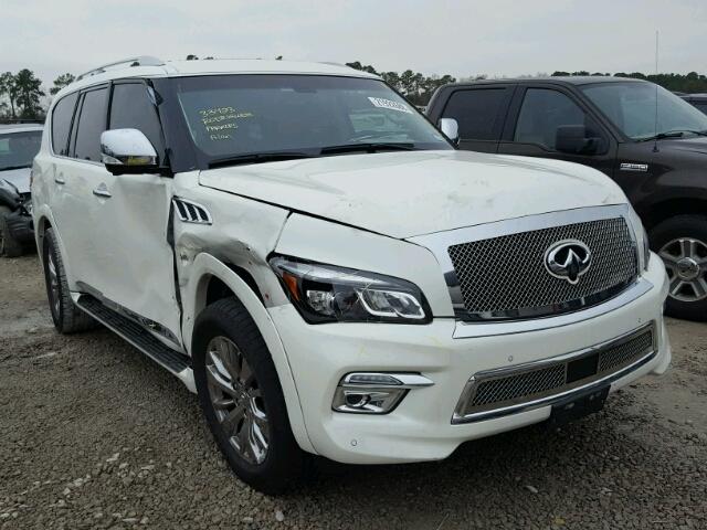 JN8AZ2NC3G9400704 - 2016 INFINITI QX80 WHITE photo 1