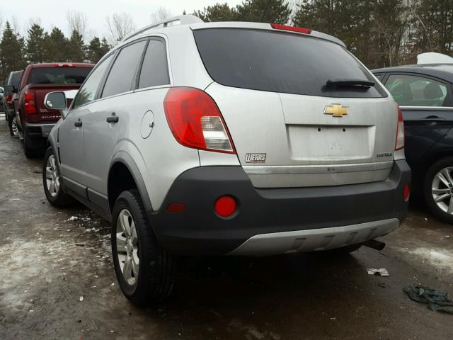 3GNAL1EK2ES638110 - 2014 CHEVROLET CAPTIVA LS 银色 照片 3