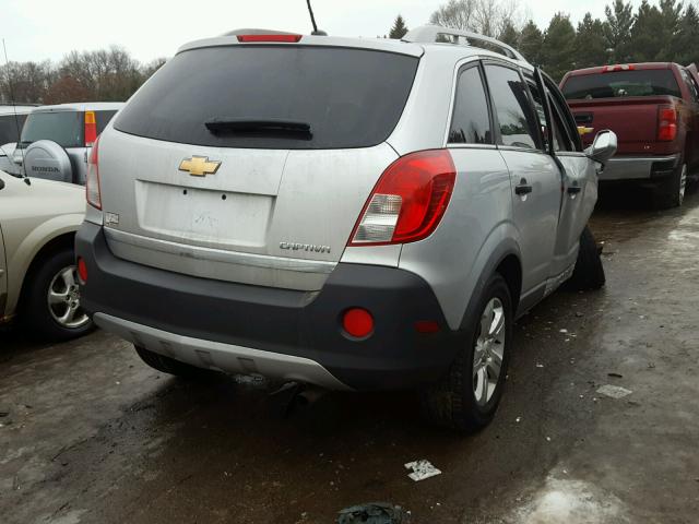 3GNAL1EK2ES638110 - 2014 CHEVROLET CAPTIVA LS 银色 照片 4