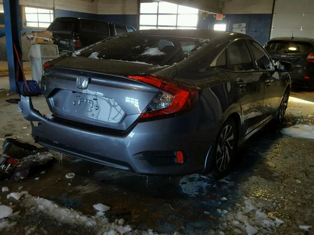 19XFC2F7XGE034899 - 2016 HONDA CIVIC EX ნაცრისფერი ფოტო 4