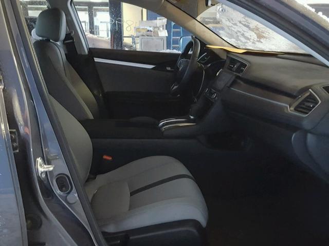 19XFC2F7XGE034899 - 2016 HONDA CIVIC EX ნაცრისფერი ფოტო 5