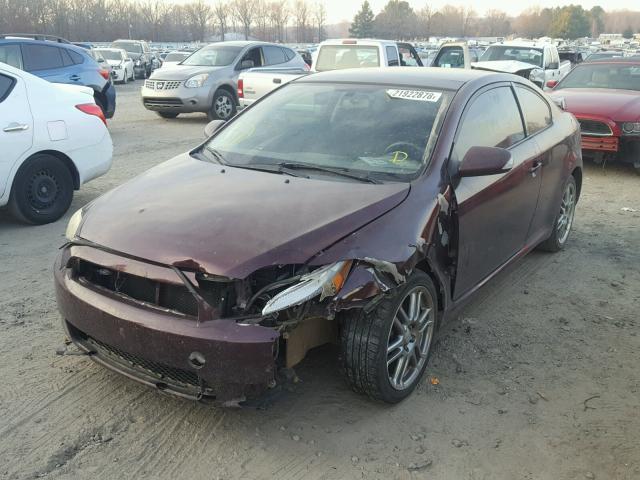 JTKDE177160134299 - 2006 TOYOTA SCION TC 紫色 照片 2