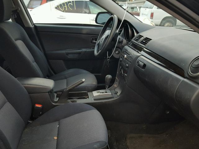 JM1BK32G571651496 - 2007 MAZDA 3 I BLACK photo 5