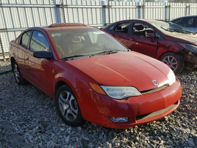 1G8AW12F95Z105319 - 2005 SATURN ION LEVEL RED photo 1