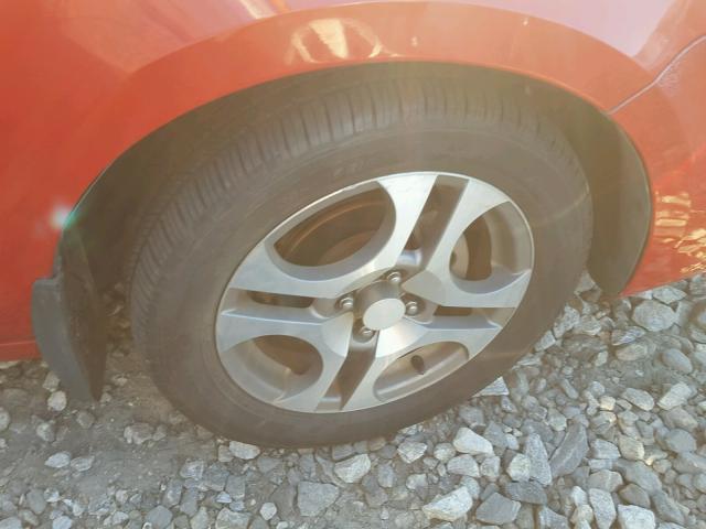 1G8AW12F95Z105319 - 2005 SATURN ION LEVEL RED photo 9