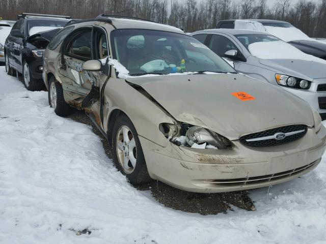 1FAFP5829YA272762 - 2000 FORD TAURUS SE TAN photo 1