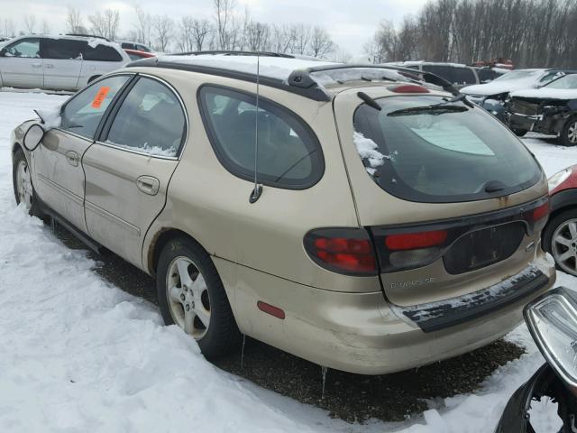 1FAFP5829YA272762 - 2000 FORD TAURUS SE TAN photo 3