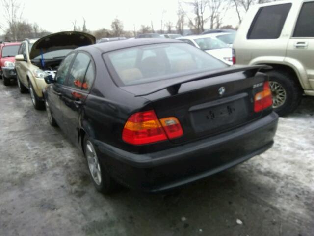 WBAET37492NJ20888 - 2002 BMW 325 I BLACK photo 3