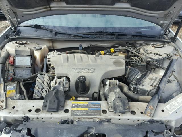 2G1WH52K159291676 - 2005 CHEVROLET IMPALA LS SILVER photo 7