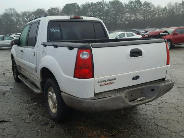 1FMZU67E71UC60398 - 2001 FORD EXPLORER S WHITE photo 3