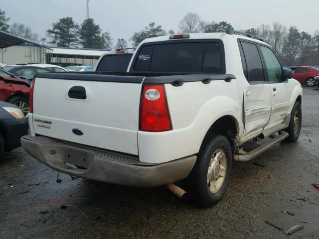 1FMZU67E71UC60398 - 2001 FORD EXPLORER S WHITE photo 4